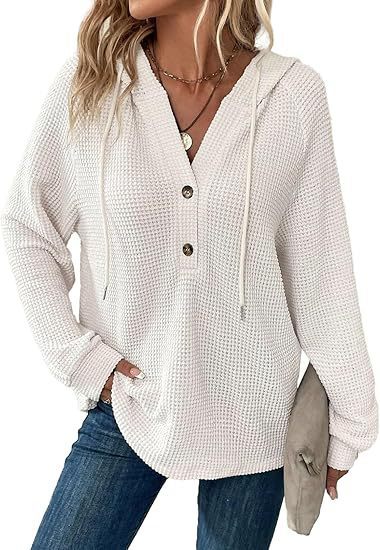 🔥Last day 70% off🔥-Women's Soft Solid Color Henley Collar Sweater Top