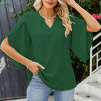 Elegant V-Neck Top
