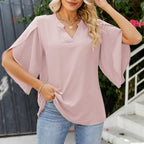 Elegant V-Neck Top