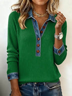 Women's Hoodies Elegant Punk Active Long Sleeve Lapel Regular Tops Home Work Street Blue Black Orange Green khaki Spring Fall Winter